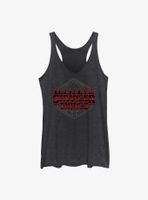 Stranger Things Dice Badge Womens Tank Top