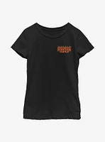 Stranger Things Fire Logo Youth Girls T-Shirt