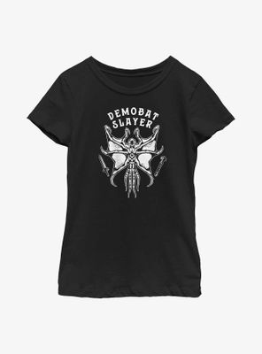 Stranger Things Demobat Slayer Youth Girls T-Shirt