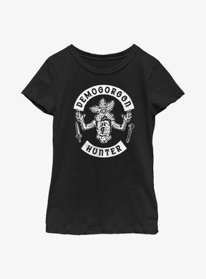 Stranger Things Demogorgon Hunter Youth Girls T-Shirt