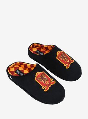 Harry Potter Gryffindor Lion Crest Slippers - BoxLunch Exclusive