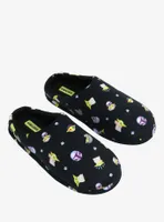 Star Wars The Mandalorian Chibi Grogu & Mando Allover Print Slippers