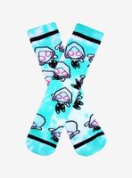 Marvel Spider-Gwen Chibi Tie-Dye Crew Socks - BoxLunch Exclusive