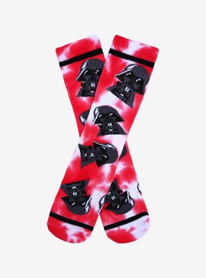 Star Wars Chibi Darth Vader Tie-Dye Crew Socks - BoxLunch Exclusive
