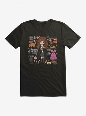 Harry Potter Stylized Hermoine Icons T-Shirt
