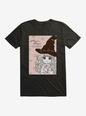 Harry Potter Stylized Hermoine Sketch T-Shirt