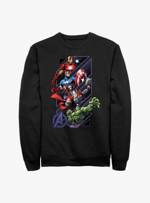 Marvel Avengers Assemble Geometrics Sweatshirt