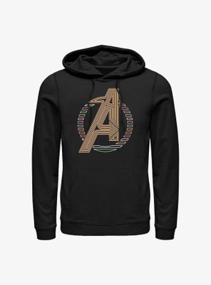 Marvel Avengers Neon Icon Hoodie