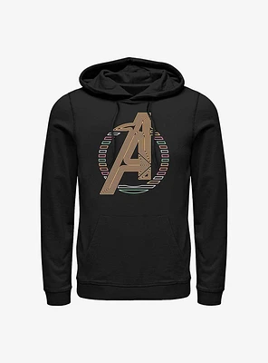 Marvel Avengers Neon Icon Hoodie