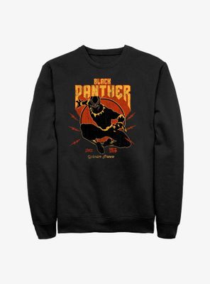 Marvel Black Panther Warrior Prince Since 1966 Sweatshirt