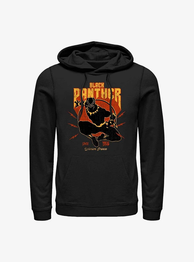 Marvel Black Panther Warrior Prince Since 1966 Hoodie