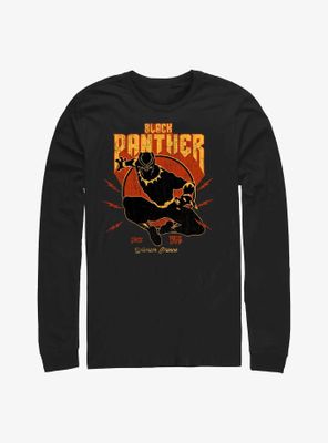 Marvel Black Panther Warrior Prince Since 1966 Long Sleeve T-Shirt