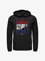 Marvel Captain America Stand Up For What We Believe Hoodie