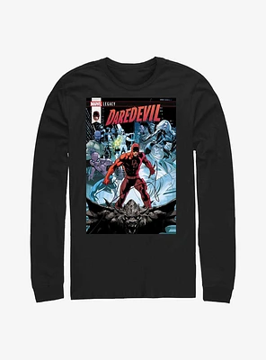 Marvel Daredevil Comic Cover Long Sleeve T-Shirt
