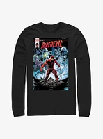 Marvel Daredevil Comic Cover Long Sleeve T-Shirt