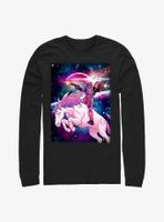 Marvel Deadpool Space Unicorn Long Sleeve T-Shirt