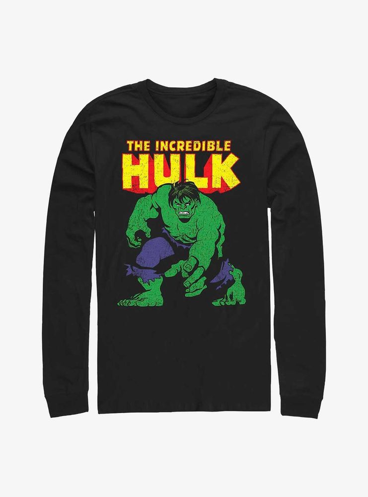 Marvel The Incredible Hulk Big Time Long Sleeve T-Shirt