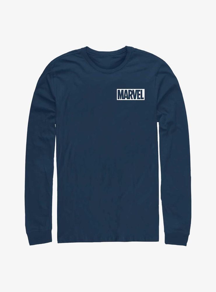 Marvel Corner Logo Long Sleeve T-Shirt