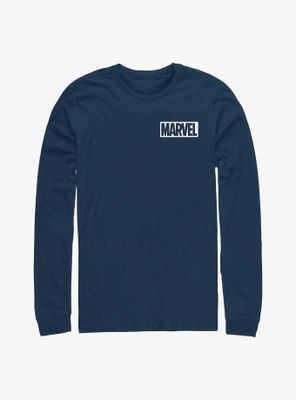 Marvel Corner Logo Long Sleeve T-Shirt