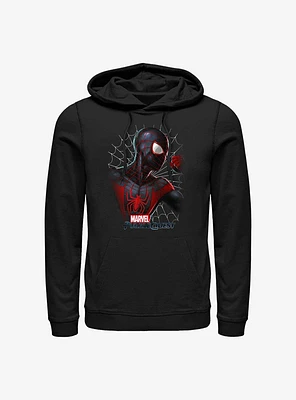 Marvel Spider-Man Miles Morales Puzzle Quest Hoodie