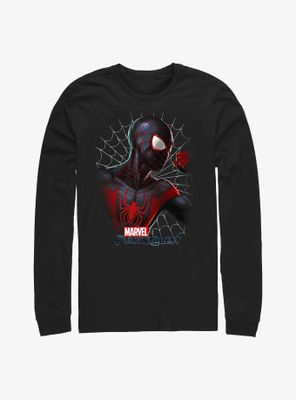 Marvel Spider-Man Miles Morales Puzzle Quest Long Sleeve T-Shirt