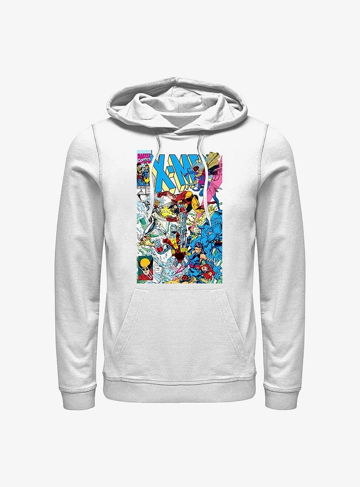 Marvel X-Men Blast Comic Cover Hoodie