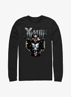 Marvel X-Men Metal Wolverine Long Sleeve T-Shirt