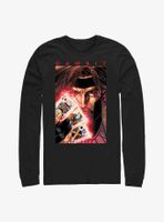 Marvel X-Men Gambit Three Royals Long Sleeve T-Shirt