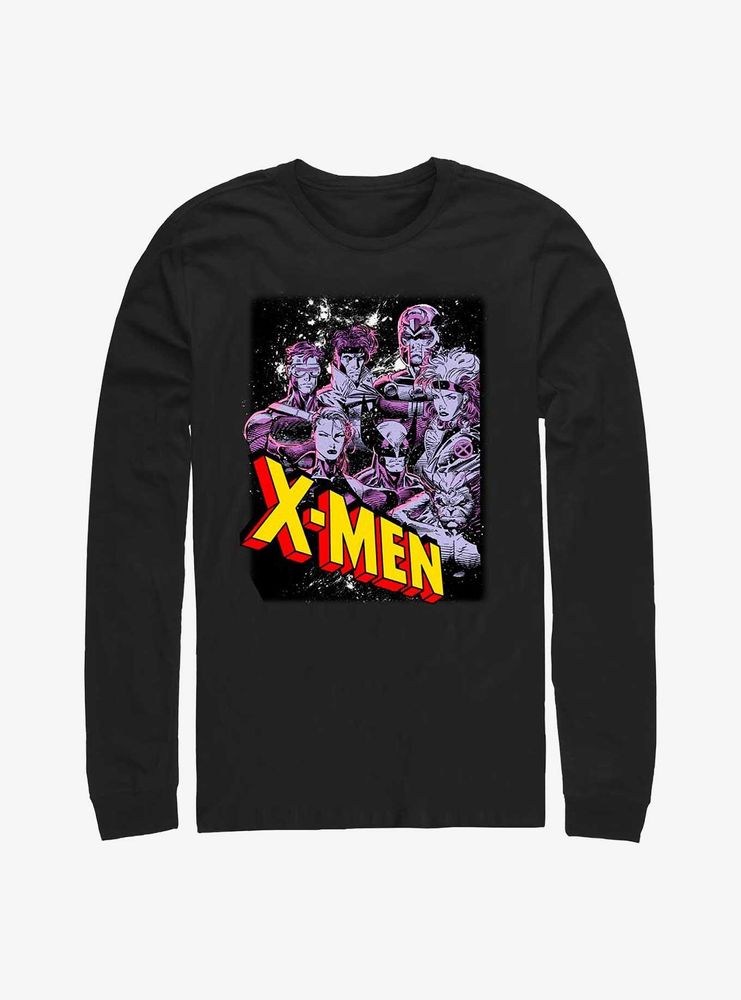 Marvel X-Men Vintage Team Long Sleeve T-Shirt