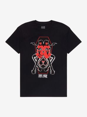 Demon Twins T-Shirt By Fauxmilk