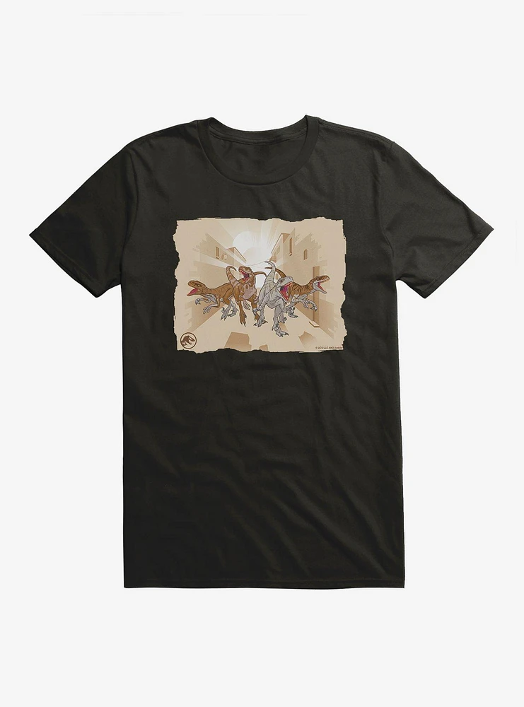 Jurassic World Dominion Free the Raptors  T-Shirt