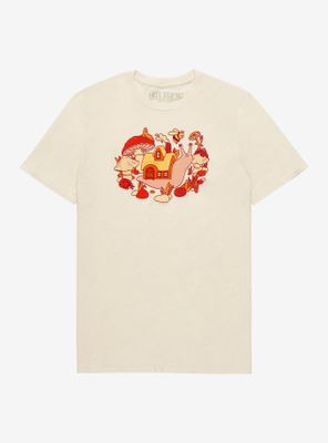 Snail Cottage T-Shirt By Obinsun