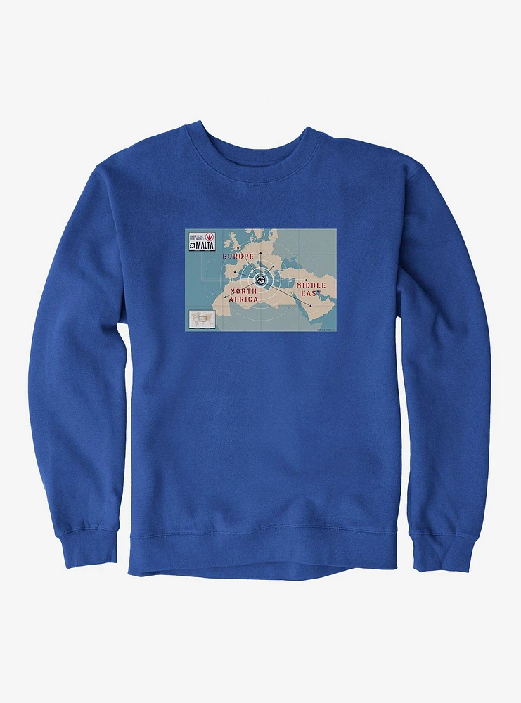 Jurassic World Dominion Malta Territory Sweatshirt