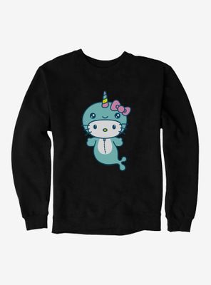 Hello Kitty Kawaii Vacation Narwhal Outfit Sweatshirt
