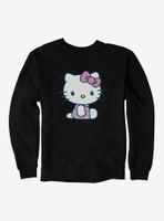 Hello Kitty Kawaii Vacation Polka Dot Swim Outfit Sweatshirt