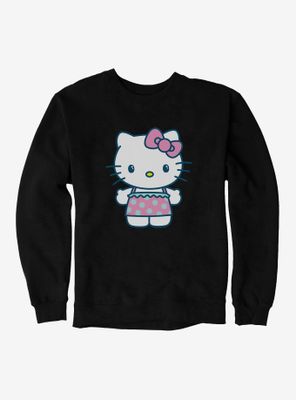 Hello Kitty Kawaii Vacation Ruffles Outfit Sweatshirt