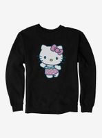 Hello Kitty Kawaii Vacation Ruffles Swim Outfit Sweatshirt