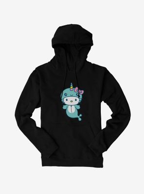 Hello Kitty Kawaii Vacation Narwhal Outfit Hoodie