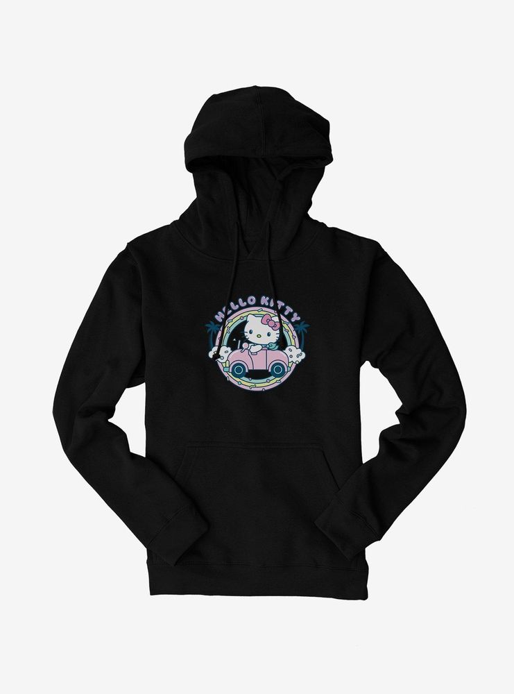 Hello Kitty Kawaii Vacation Retro Getaway Icon Hoodie