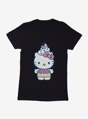 Hello Kitty Kawaii Vacation Ice Cream Outfit Womens T-Shirt
