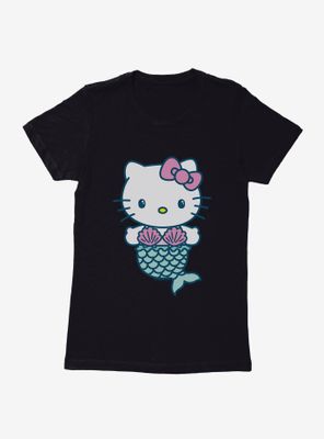 Hello Kitty Kawaii Vacation Mermaid Outfit Womens T-Shirt