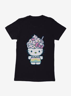 Hello Kitty Kawaii Vacation Milkshake Outfit Womens T-Shirt