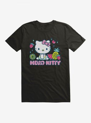 Hello Kitty Kawaii Vacation Fruity Icon T-Shirt