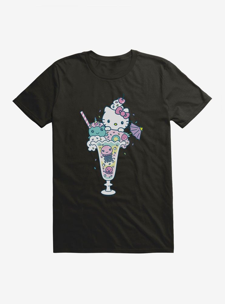 Hello Kitty Kawaii Vacation Milkshake Dreams T-Shirt