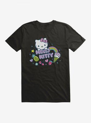 Hello Kitty Kawaii Vacation Sparkle Icon T-Shirt
