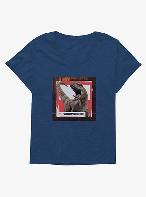 Jurassic World Dominion Atrociraptor Girls T-Shirt Plus