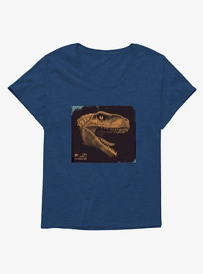 Jurassic World Dominion Atrociraptor Roar Girls T-Shirt Plus