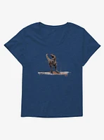 Jurassic World Dominion Atrociraptor Trouble Girls T-Shirt Plus