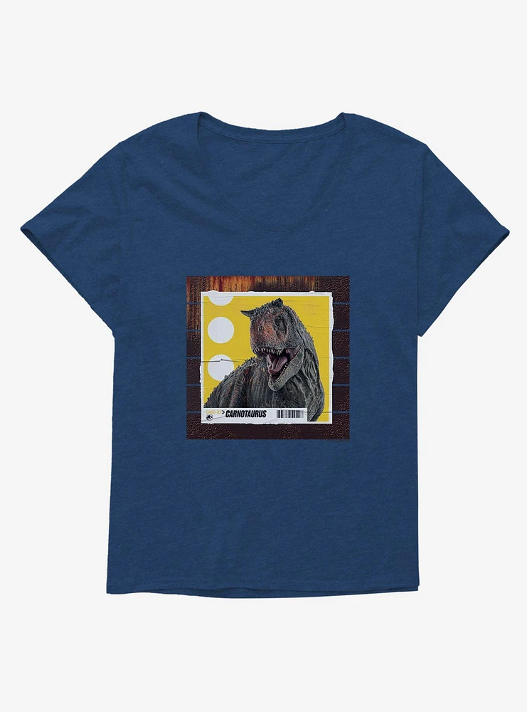 Jurassic World Dominion Carnotaurus Girls T-Shirt Plus