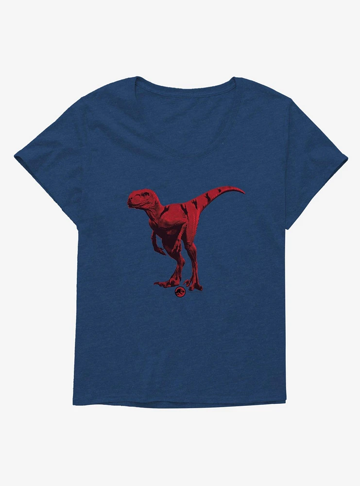 Jurassic World Dominion Dino Target Girls T-Shirt Plus